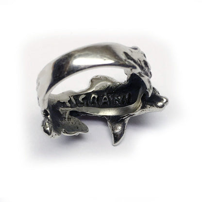 Dolphin Sterling Silver Ring
