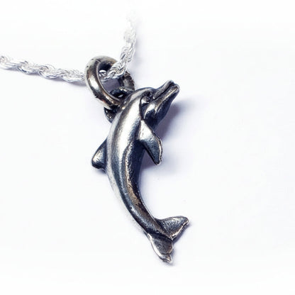 Dolphin sterling Silver Pendant