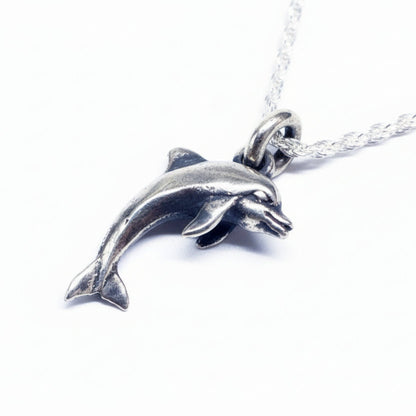 Dolphin sterling Silver Pendant