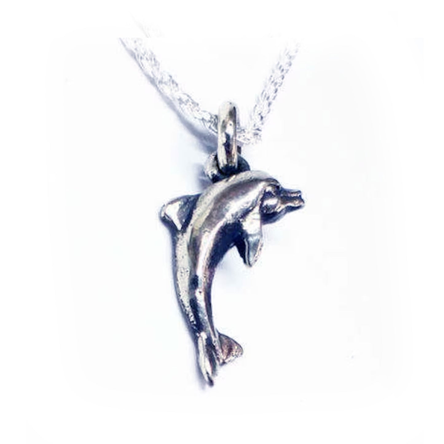 Dolphin sterling Silver Pendant