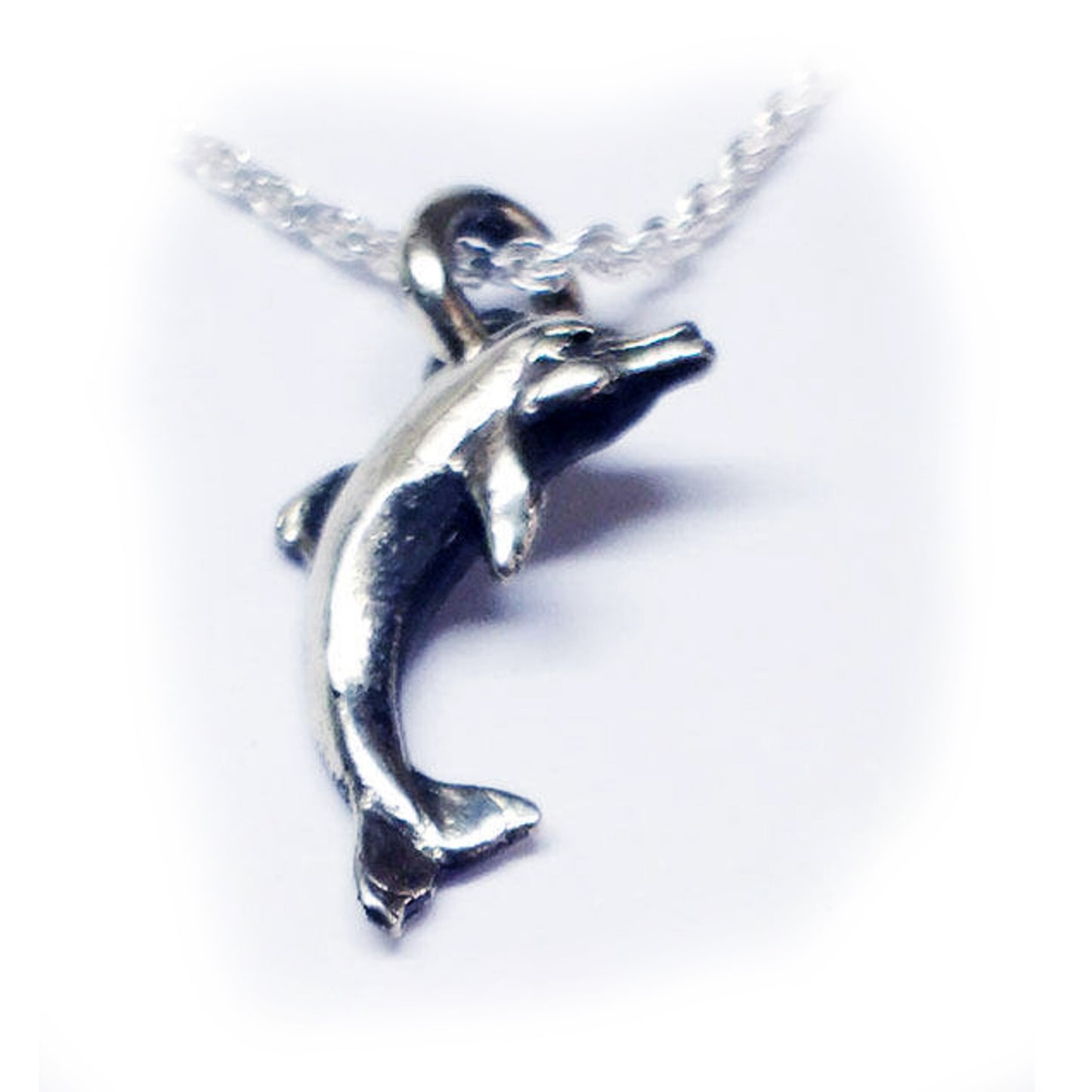 Dolphin sterling Silver Pendant