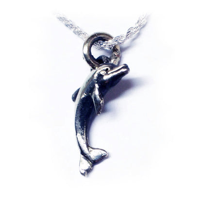 Dolphin sterling Silver Pendant