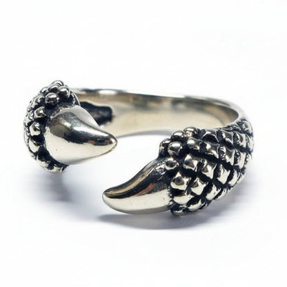 Dragon Fang sterling Silver Ring