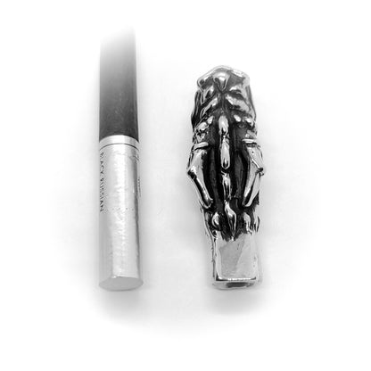 Dragon Head Sterling Silver Cigarette Pipe