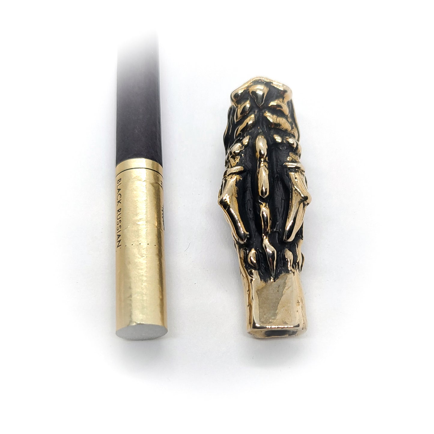 Dragon Head Sterling Silver Cigarette Pipe