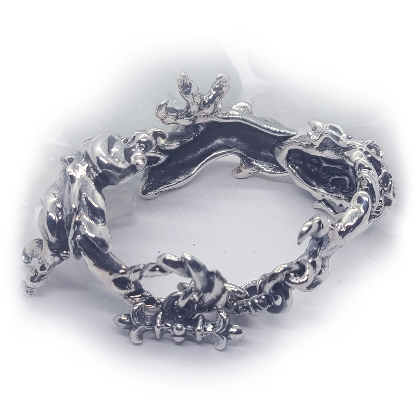 Dragon Trible IRC Sterling Silver Bracelet