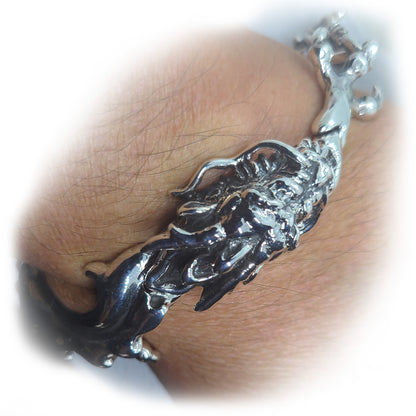 Dragon Trible IRC Sterling Silver Bracelet