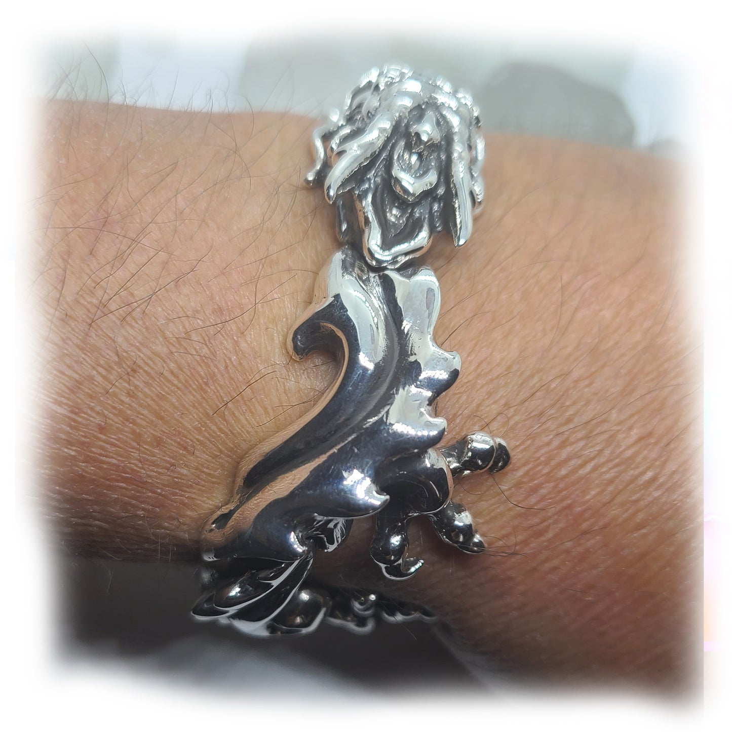 Dragon Trible IRC Sterling Silver Bracelet