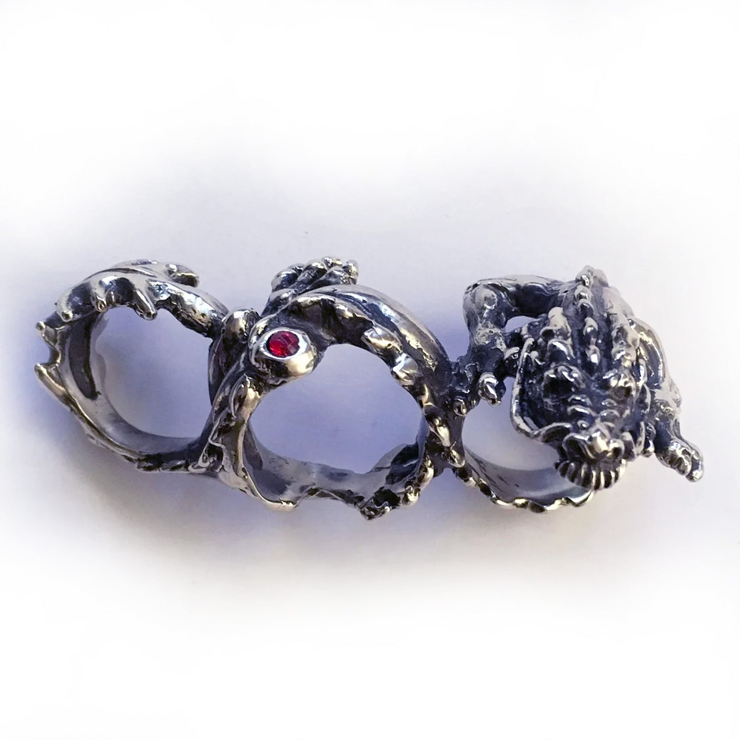 Dragon finger Sterling Silver Ring