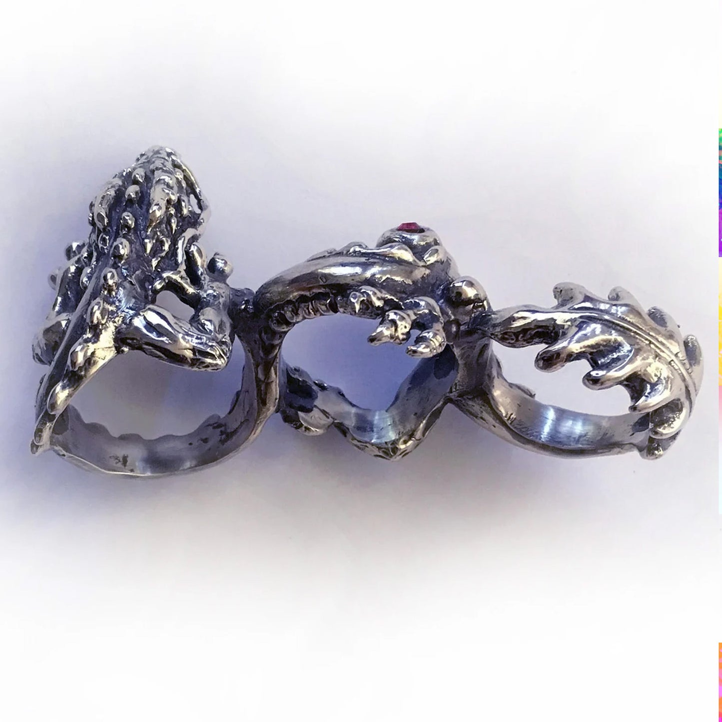 Dragon finger Sterling Silver Ring