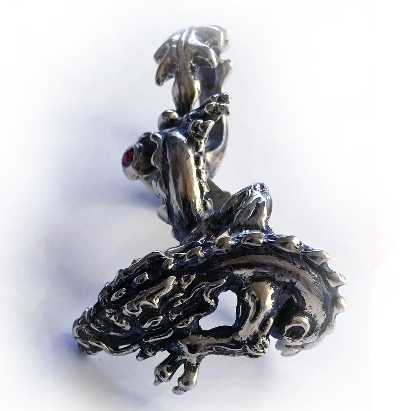 Dragon finger Sterling Silver Ring