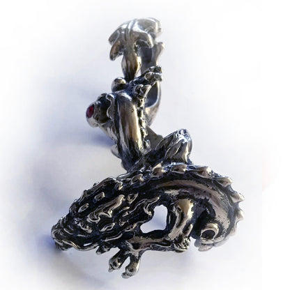 Dragon finger Sterling Silver Ring
