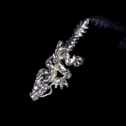 Dragon Sterling Silver IRC Finger-Tip Ring