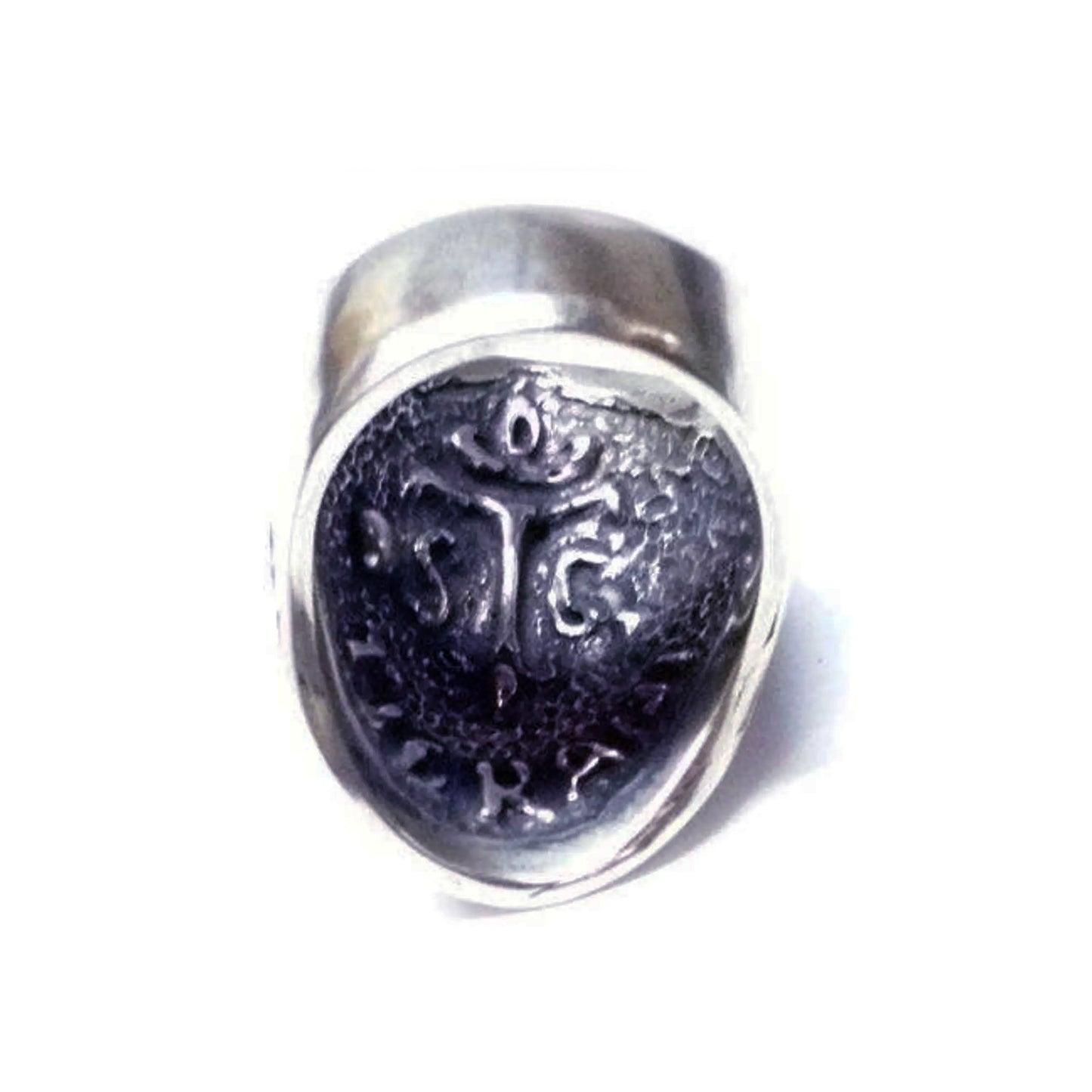 Eagle Shield Silver Ring