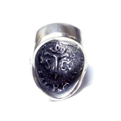 Eagle Shield Silver Ring