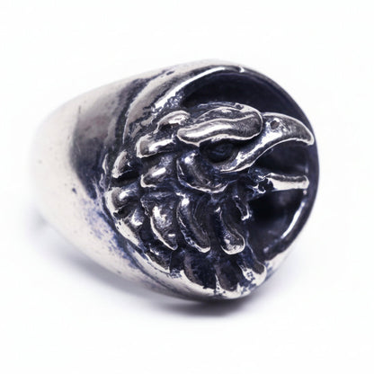 Eagle head Sterling Silver Ring