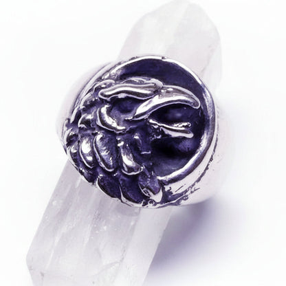 Eagle head Sterling Silver Ring