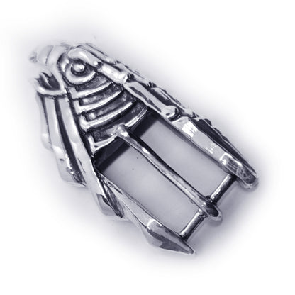 Eagle Head Sterling Silver Belt Buckle