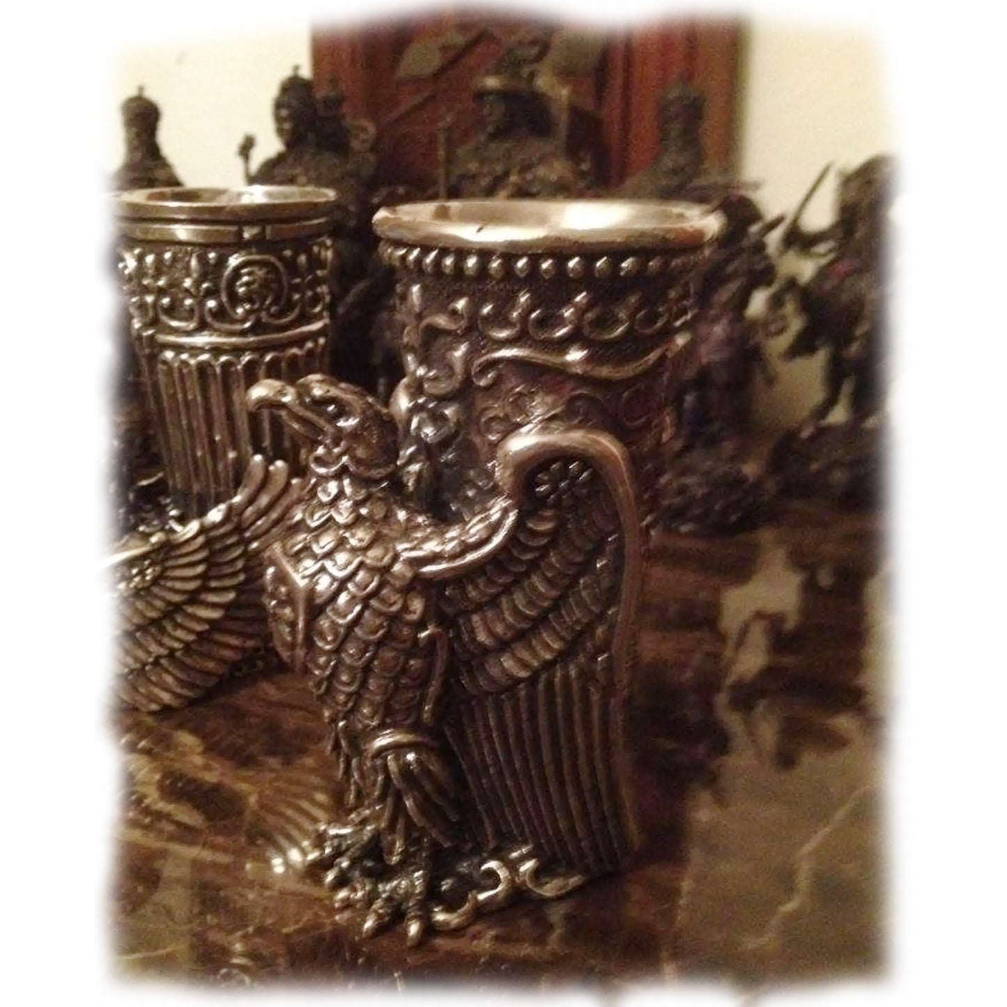 Eagle Sterling Silver Cup