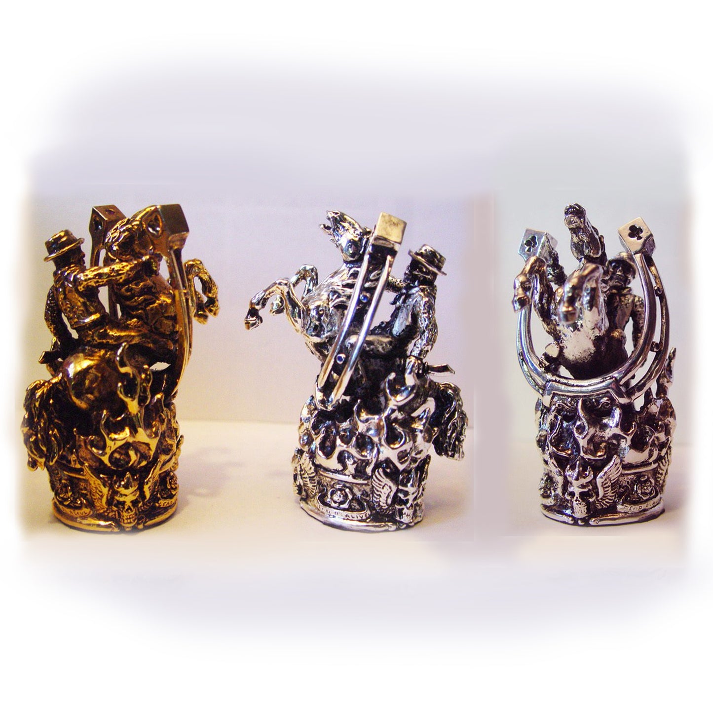 Tigrani “Ed Hardy” Sterling Silver Chess Set