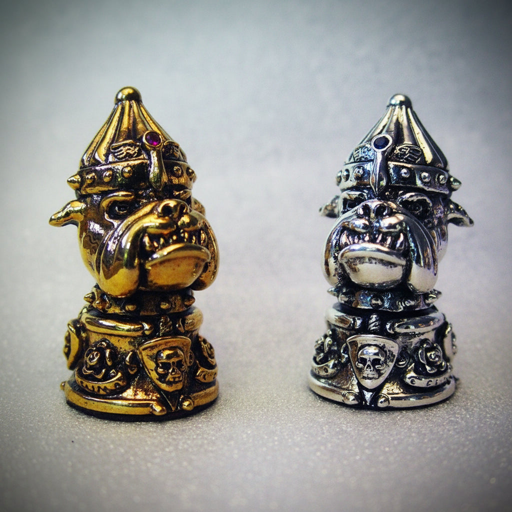 Tigrani “Ed Hardy” Sterling Silver Chess Set