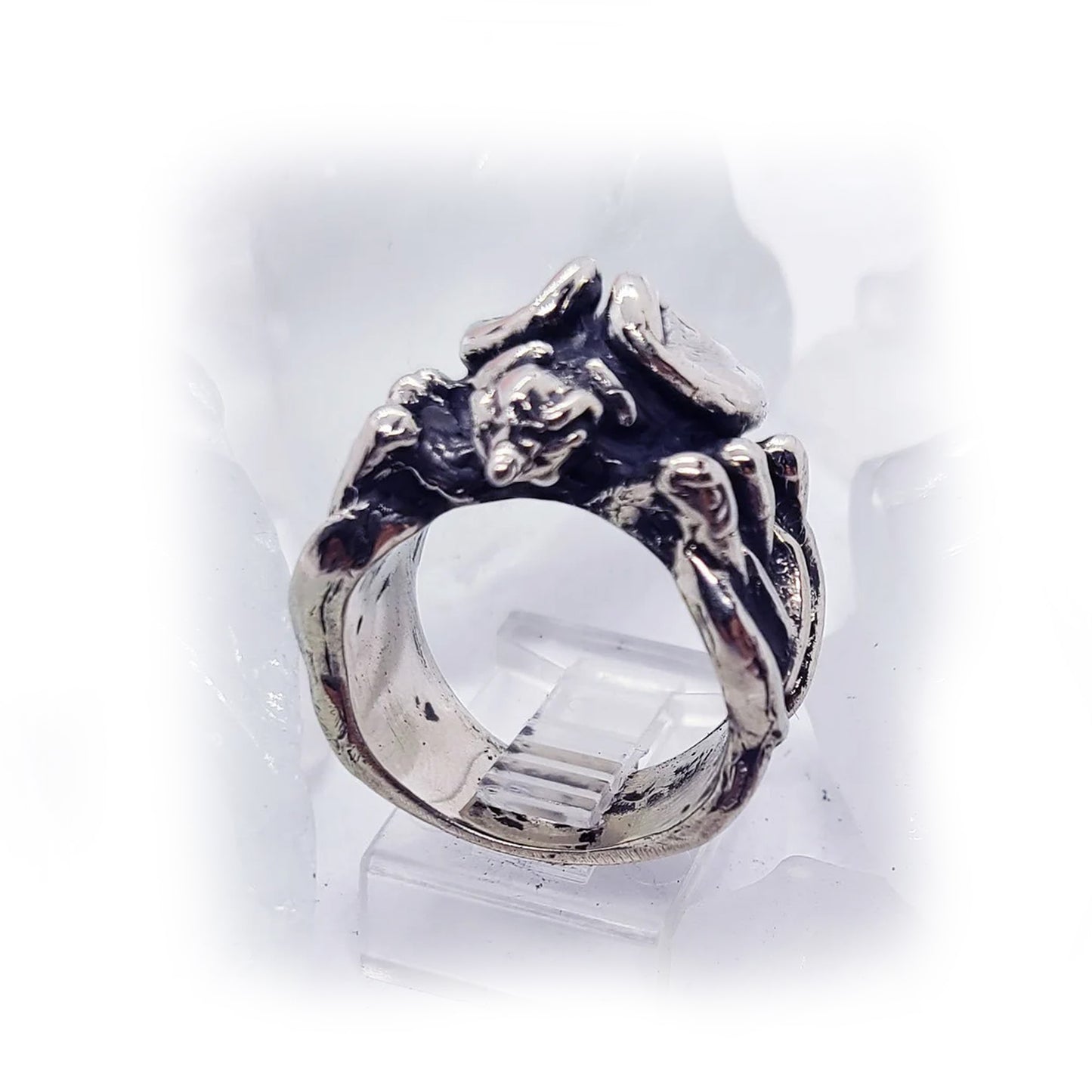 Electro Bee Sterling Silver Ring