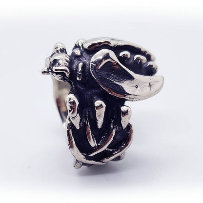 Electro Bee Sterling Silver Ring