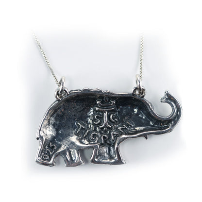 Elephant Sterling silver Necklace