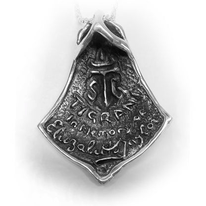 Cleopatra In Memory of Elizabeth Taylor Sterling Silver Pendant