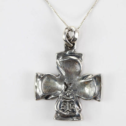 Energy Cross Sterling Silver Pendant