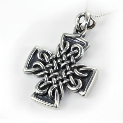 Energy Cross Sterling Silver Pendant