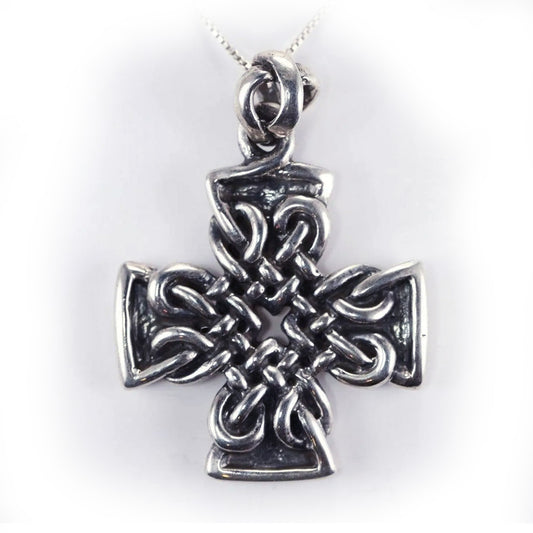 Energy Cross Sterling Silver Pendant