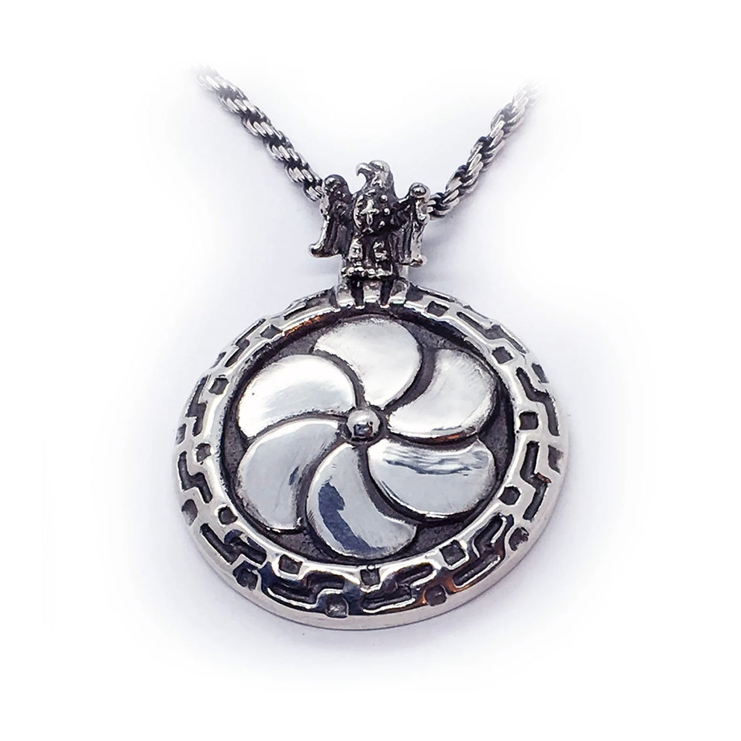 Eternity Sterling Silver Pendant V2