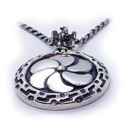 Eternity Sterling Silver Pendant V2