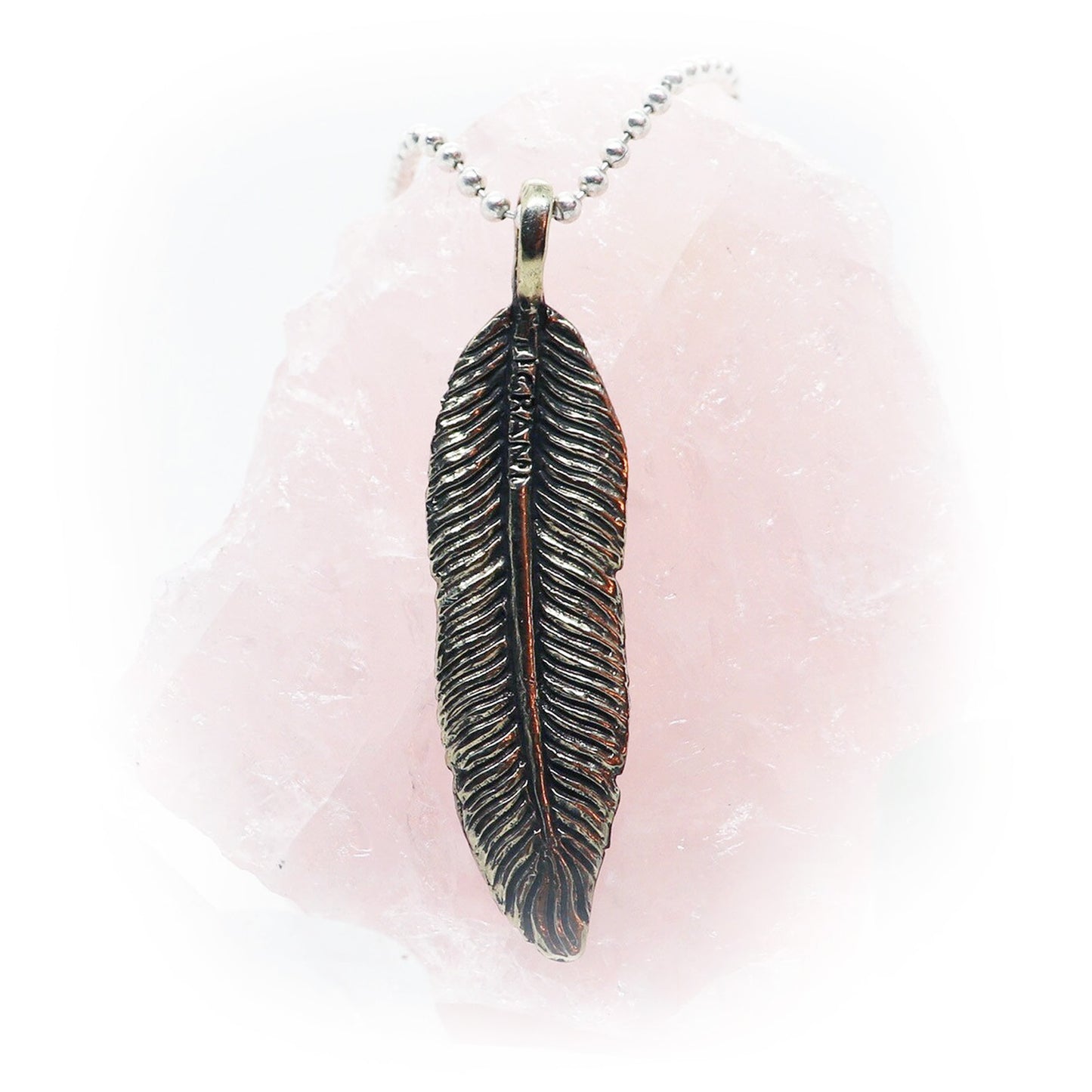 Feather Sterling Silver Pendant