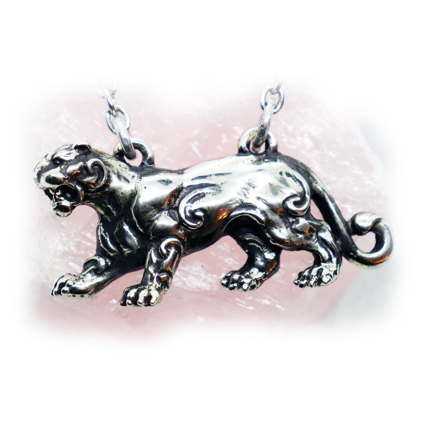 Female Lion Sterling Silver Necklace