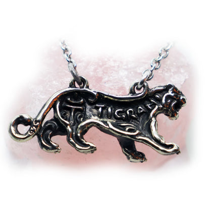 Female Lion Sterling Silver Necklace