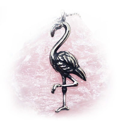 Flamingo Sterling Silver Pendant