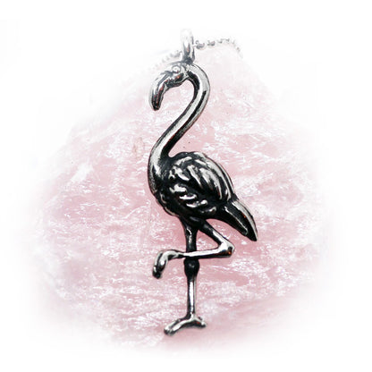 Flamingo Sterling Silver Pendant