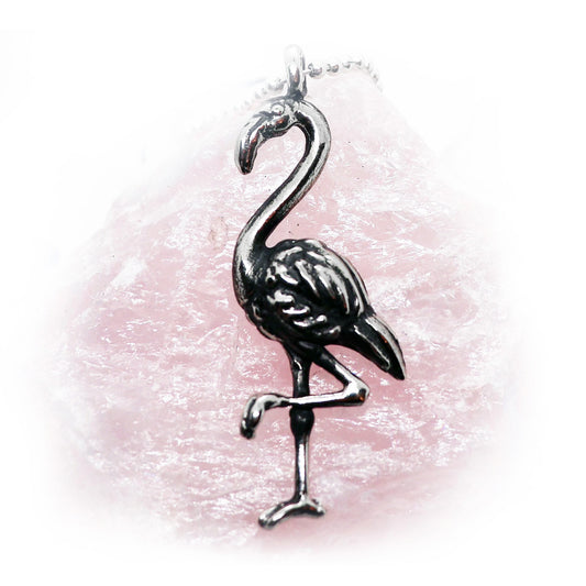 Flamingo Sterling Silver Pendant