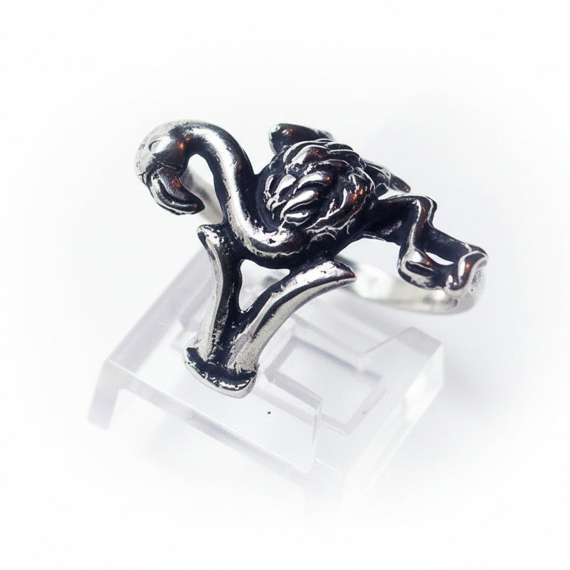 Flamingo Sterling Silver Ring