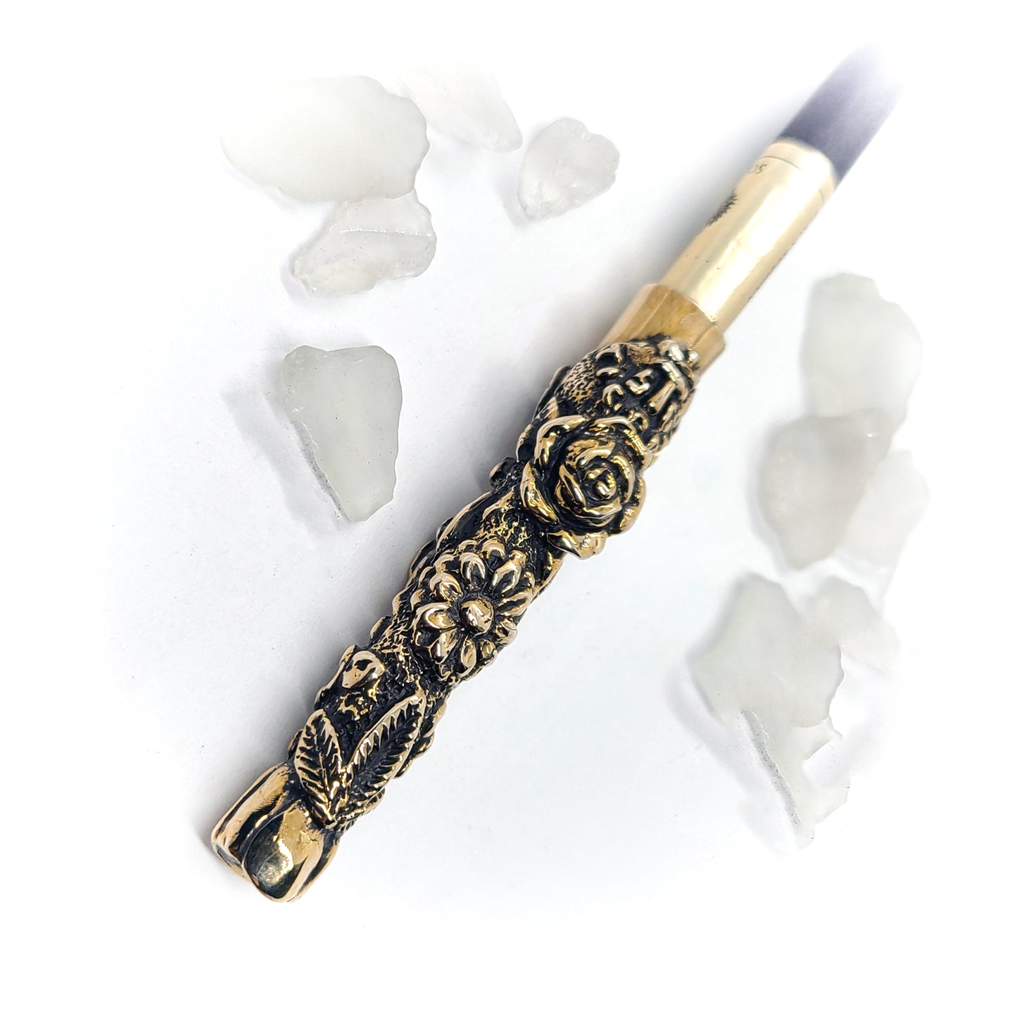Flower Blossom Sterling Silver Cigarette Pipe