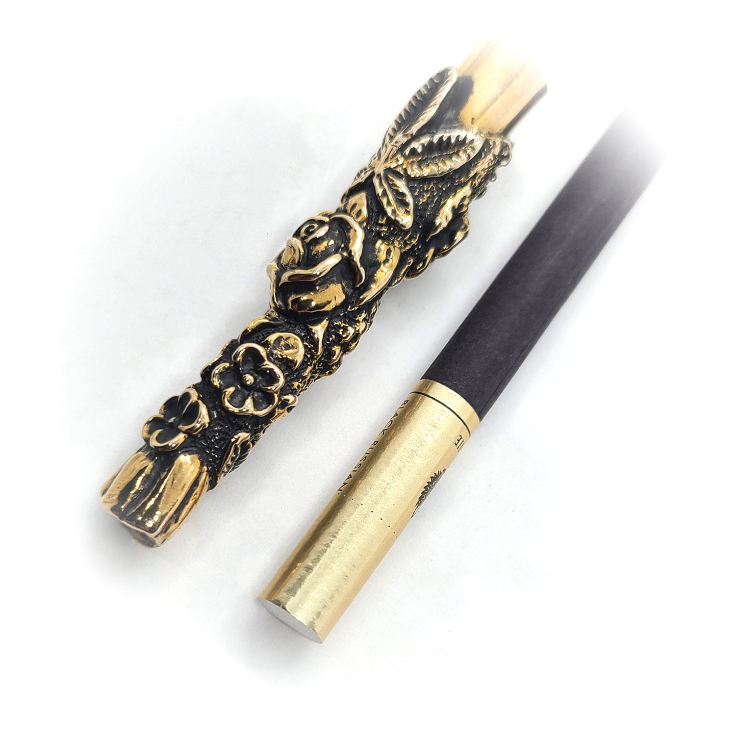 Flower Blossom Sterling Silver Cigarette Pipe