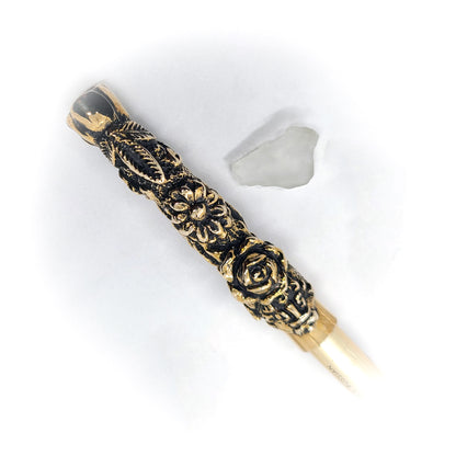 Flower Blossom Sterling Silver Cigarette Pipe