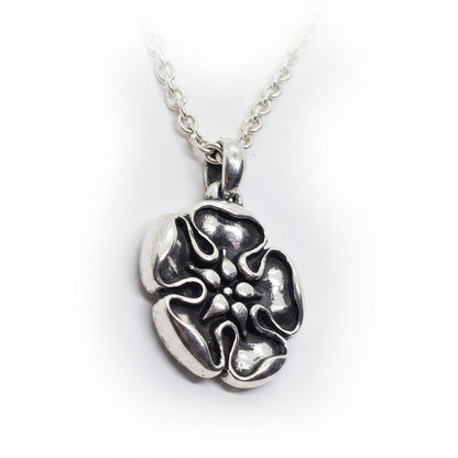 Flower of Happiness Sterling Silver Pendant