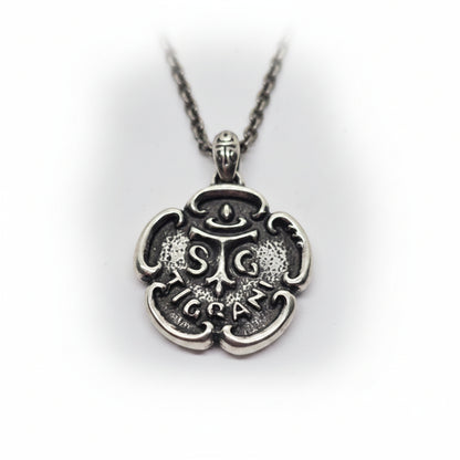 Flower of Happiness Sterling Silver Pendant