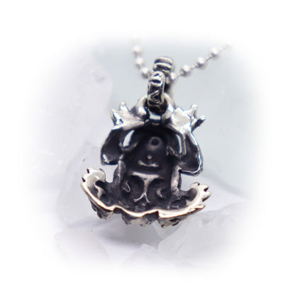Frog Sterling Silver Pendant