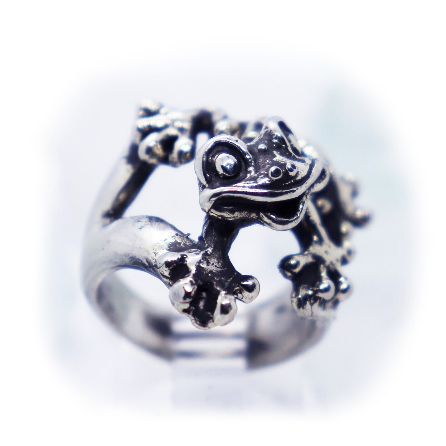 Frog Sterling Silver Ring V1