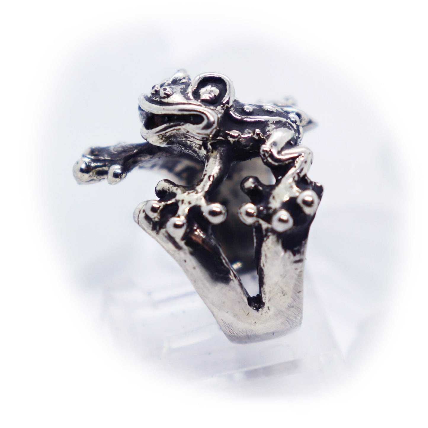 Frog Sterling Silver Ring V1