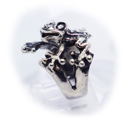 Frog Sterling Silver Ring V1